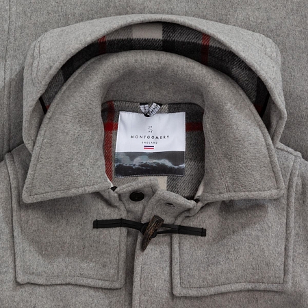 Original Montgomery London Duffle Coat Pearl Gray