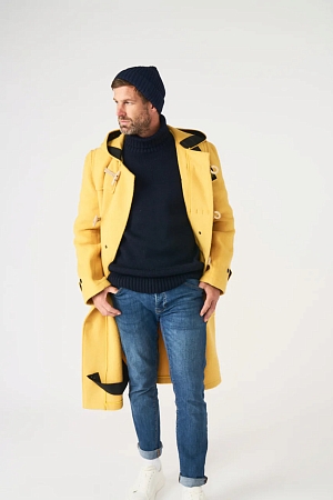 Пальто-дафлкот Original Montgomery Teddy Extra Long Yellow
