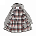 Original Montgomery London Duffle Coat Pearl Gray