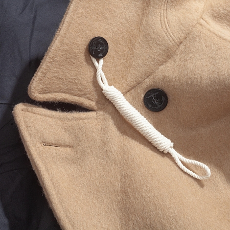 Пальто-бушлат Original Montgomery Teddy Pea Coat Camel/Tan