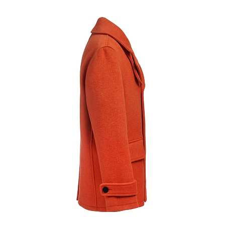 Пальто-бушлат Original Montgomery Teddy Pea Coat Orange