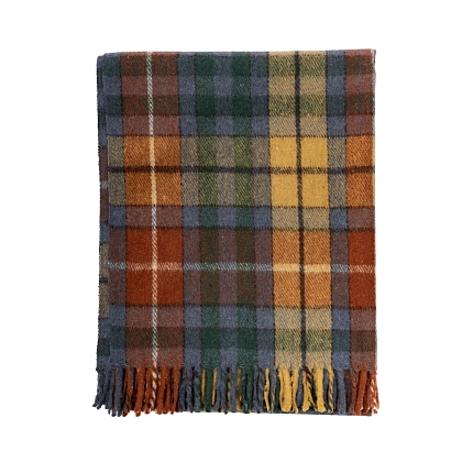 1Картинка Плед Wool Blend Tartan Knee Blanket Buchanan Ancient