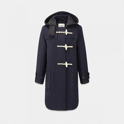 2Картинка Женское пальто-дафлкот Gloverall Monty Navy