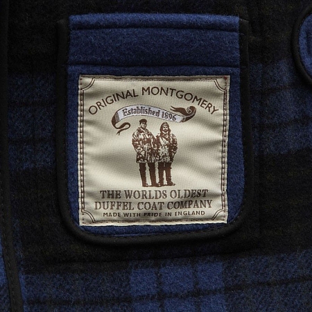 Женское пальто-дафлкот Original Montgomery Classic Royal Blue