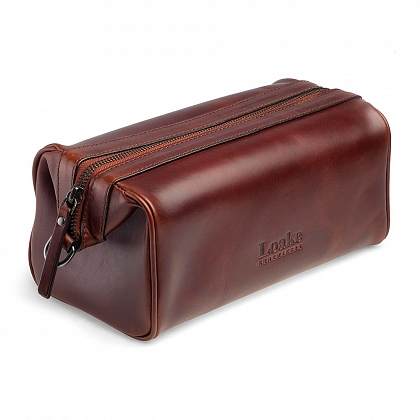 3Картинка Loake Thames Wash Bag Burgundy