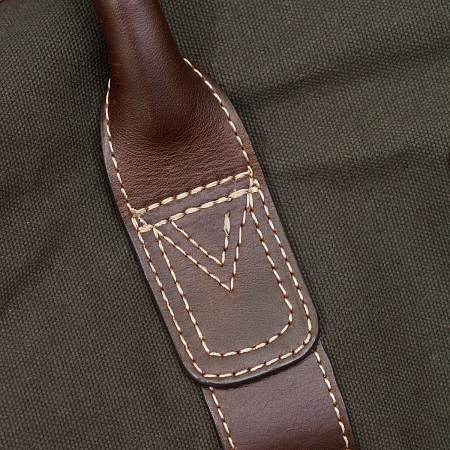 Loake Balmoral Weekend Bag Olive Waxy