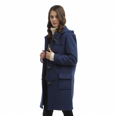 Женское пальто-дафлкот Original Montgomery Classic Royal Blue