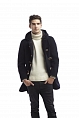 Original Montgomery Mens Soho Elegance Wooden Toggles NAVY