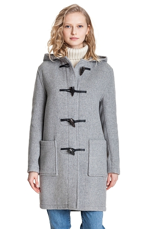 Пальто-дафлкот London Tradition Angela Pearl Grey
