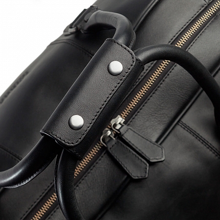 Loake Burghley Overnight Bag Black