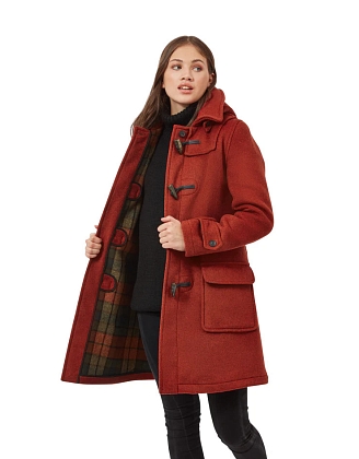 5Картинка Женское пальто-дафлкот Original Montgomery London Burnt Orange