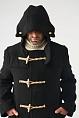 Пальто-дафлкот Original Montgomery Teddy Extra Long Black