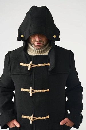 Пальто-дафлкот Original Montgomery Teddy Extra Long Black