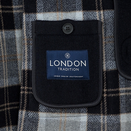 Пальто-дафлкот London Tradition Angela Navy SBB