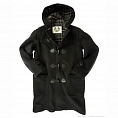 Пальто-дафлкот British Duffle Long Duffle Coat Charcoal