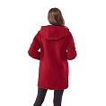Пальто-дафлкот Womens Abberley Mid Length Horn Toggles Burgundy