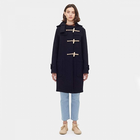 Женское пальто-дафлкот Gloverall Monty Navy