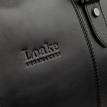 Loake Burghley Overnight Bag Black