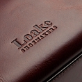 Loake Thames Wash Bag Burgundy