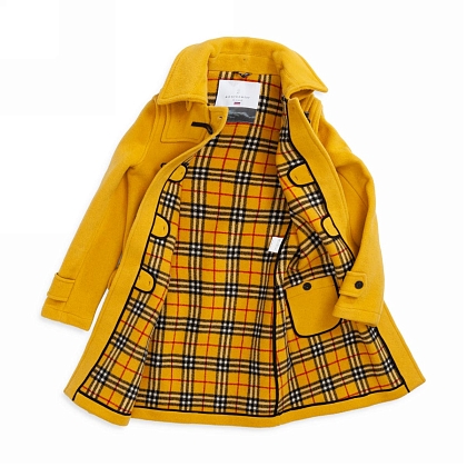 3Картинка Женское пальто-дафлкот Original Montgomery London Duffle Coat Mustard