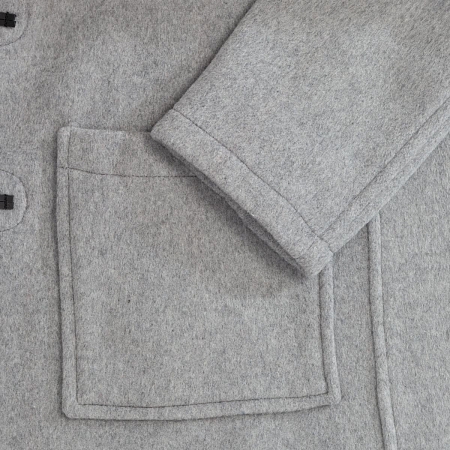 Original Montgomery Classic Duffle Coat Pearl Gray