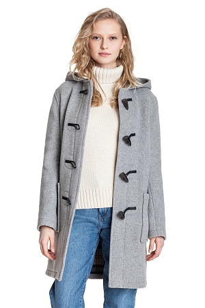 Пальто-дафлкот London Tradition Angela Pearl Grey