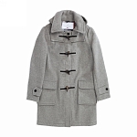 Картинка Женское пальто-дафлкот Original Montgomery London Duffle Coat Pearl Gray