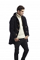 Original Montgomery Mens Soho Elegance Wooden Toggles NAVY