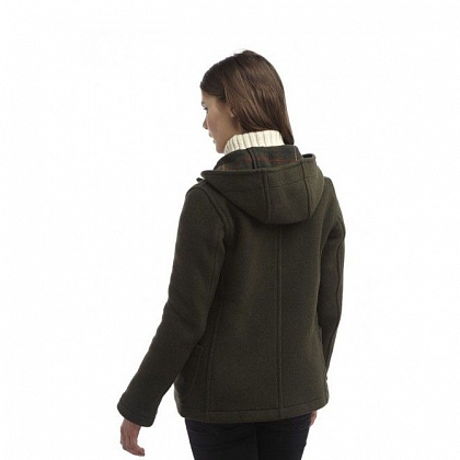 4Картинка Original Montgomery Womens Short Duffle Coat OLIVE
