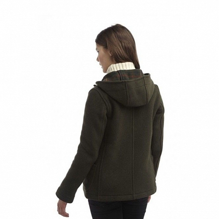 Original Montgomery Womens Short Duffle Coat OLIVE