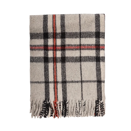 1Картинка Плед Wool Blend Tartan Knee Blanket Thomson Grey