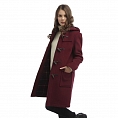 Женское пальто-дафлкот Original Montgomery Classic Burgundy