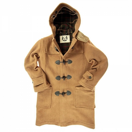 Пальто-дафлкот British Duffle Long Duffle Coat Camel