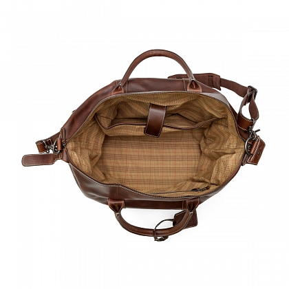 4Картинка Сумка  Loake Balmoral Weekend Bag Brown