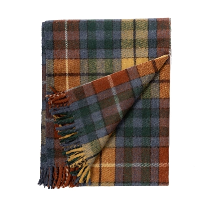 3Картинка Плед Wool Blend Tartan Knee Blanket Buchanan Ancient