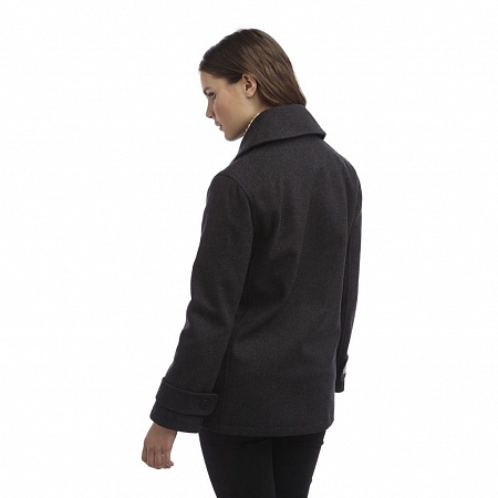 Женское пальто-бушлат Original Montgomery Pea Coat Charcoal